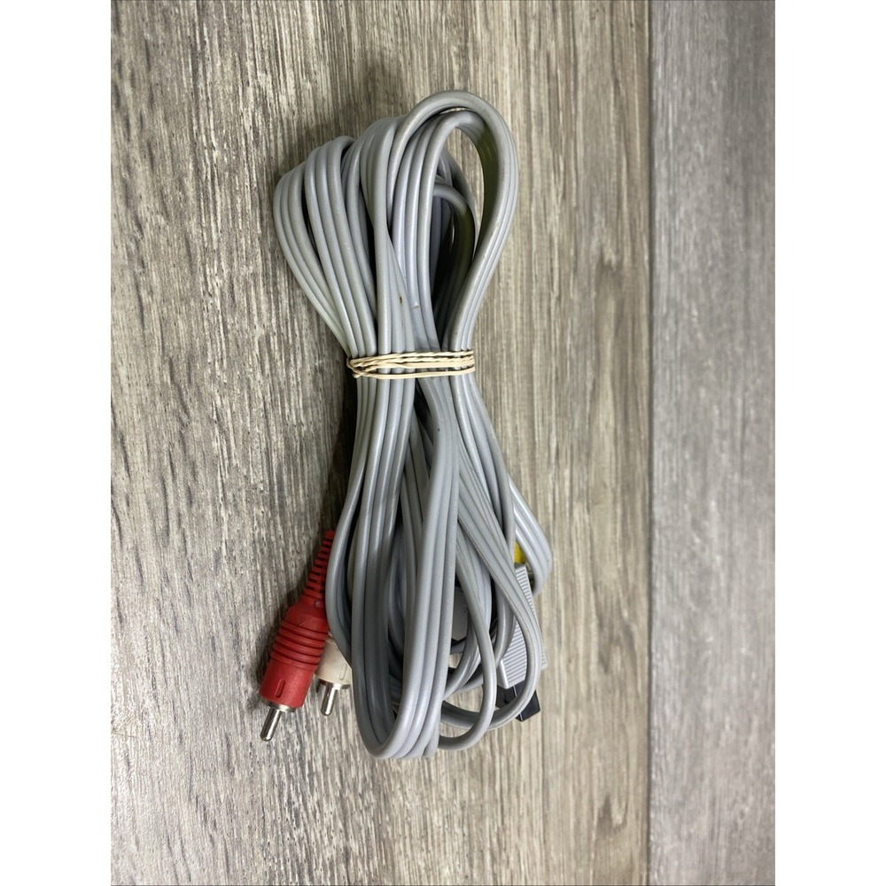 OFFICIAL OEM GENUINE Nintendo Wii AV VIDEO COMPOSITE CABLE RVL-009